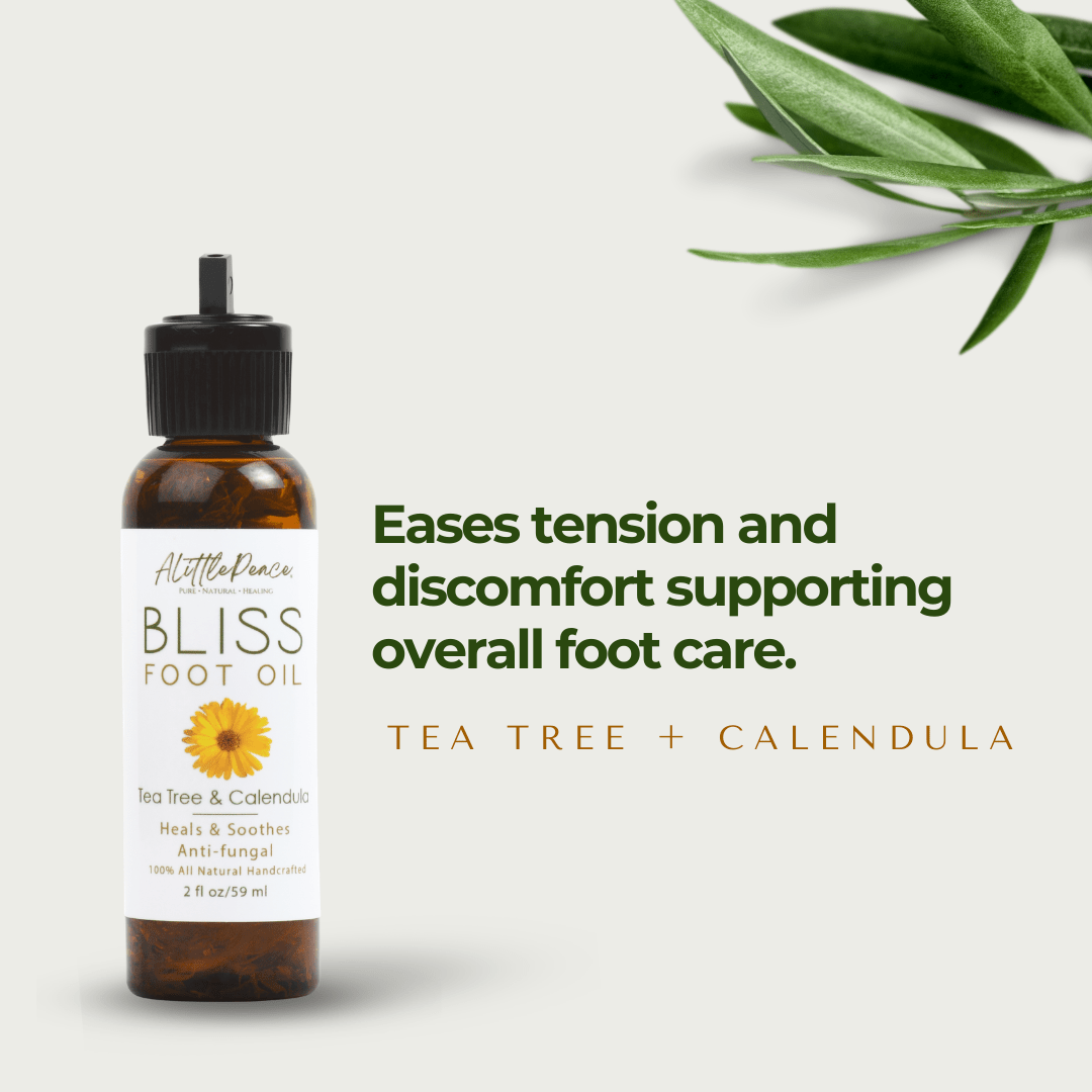 Bliss Foot Oil | Tea Tree & Calendula - ALittlePeace