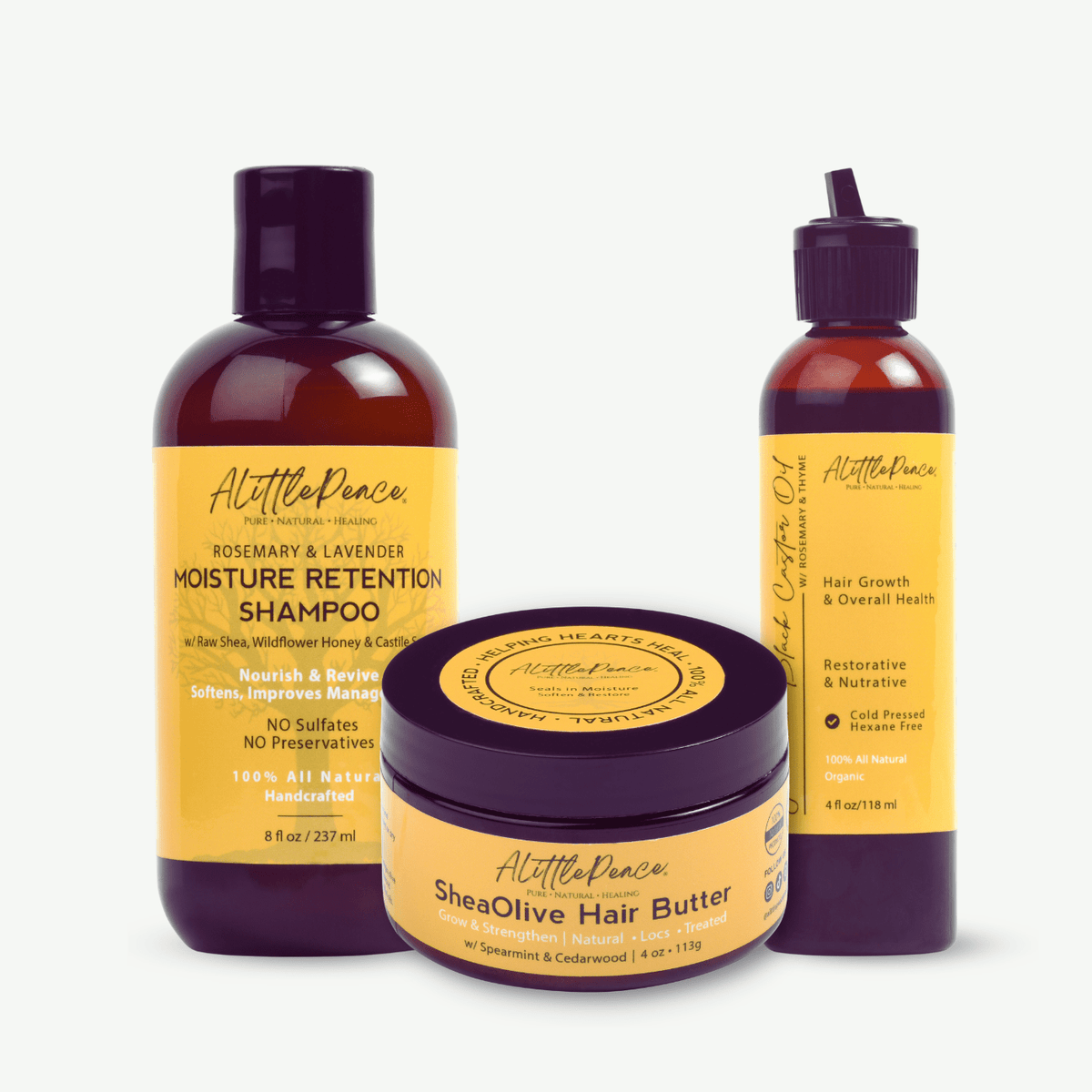 Moisture Balance Haircare Set | Nourish & Strengthen - ALittlePeace