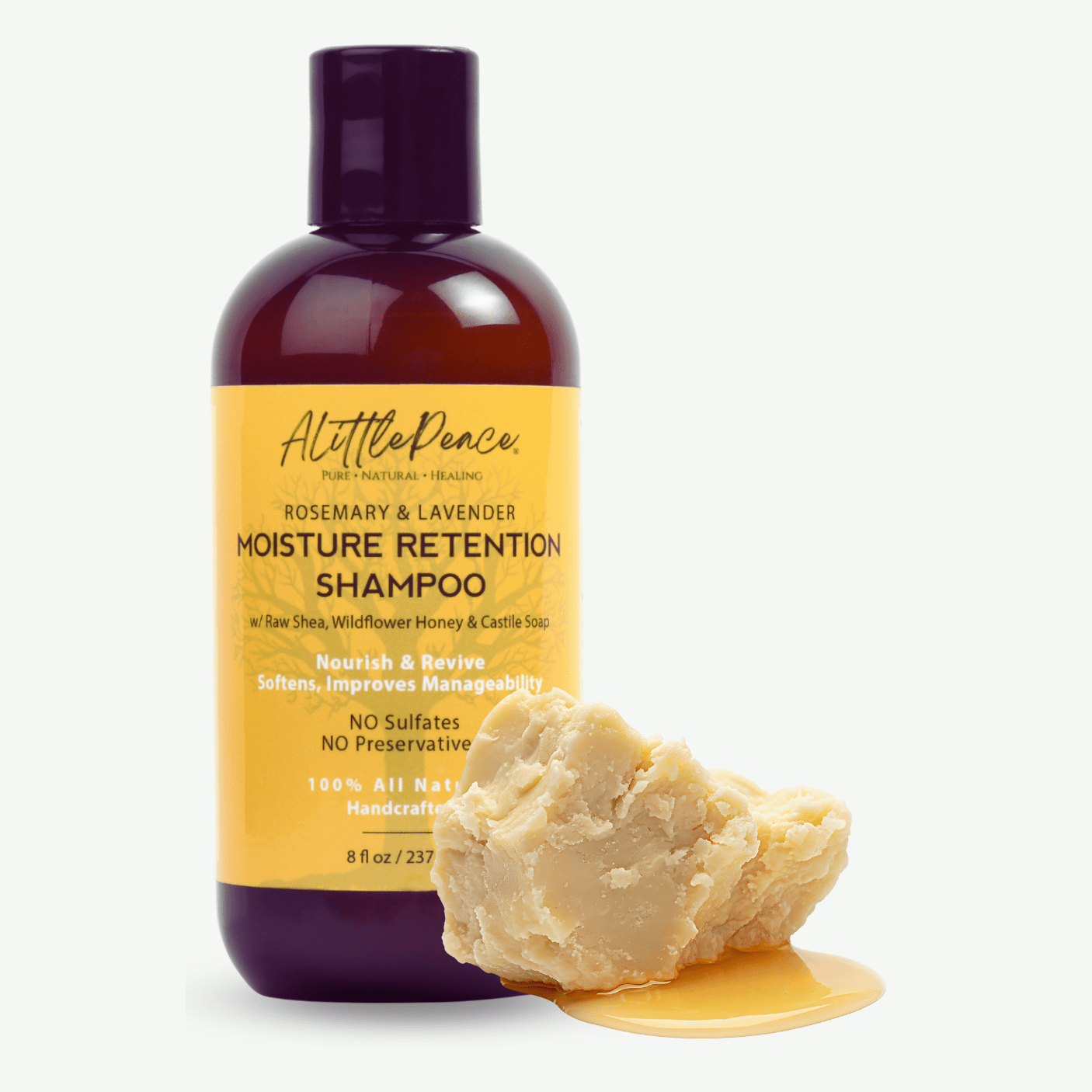 Moisture Retention Shampoo | Rosemary & Lavender - ALittlePeace