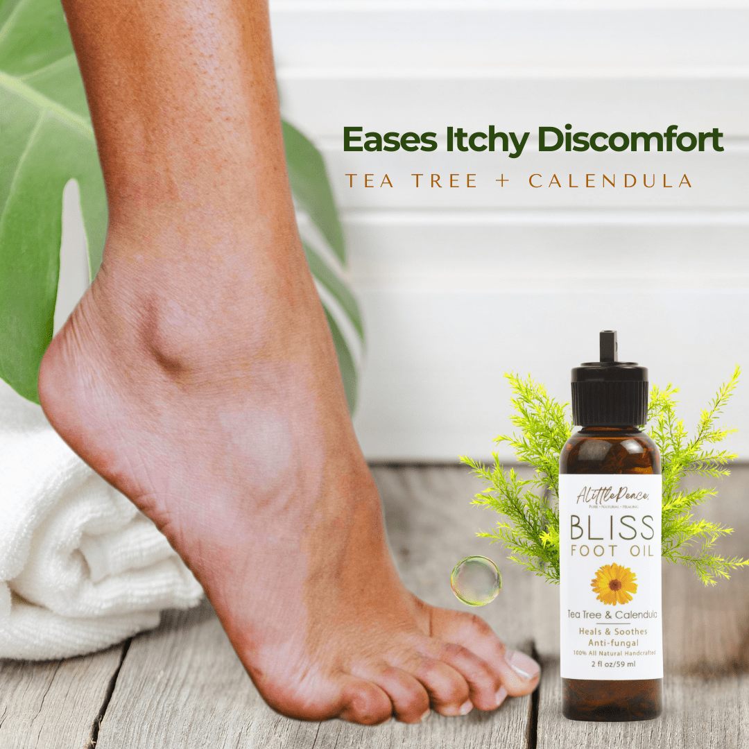 Refreshing Bliss Foot Oil | Tea Tree & Calendula - ALittlePeace