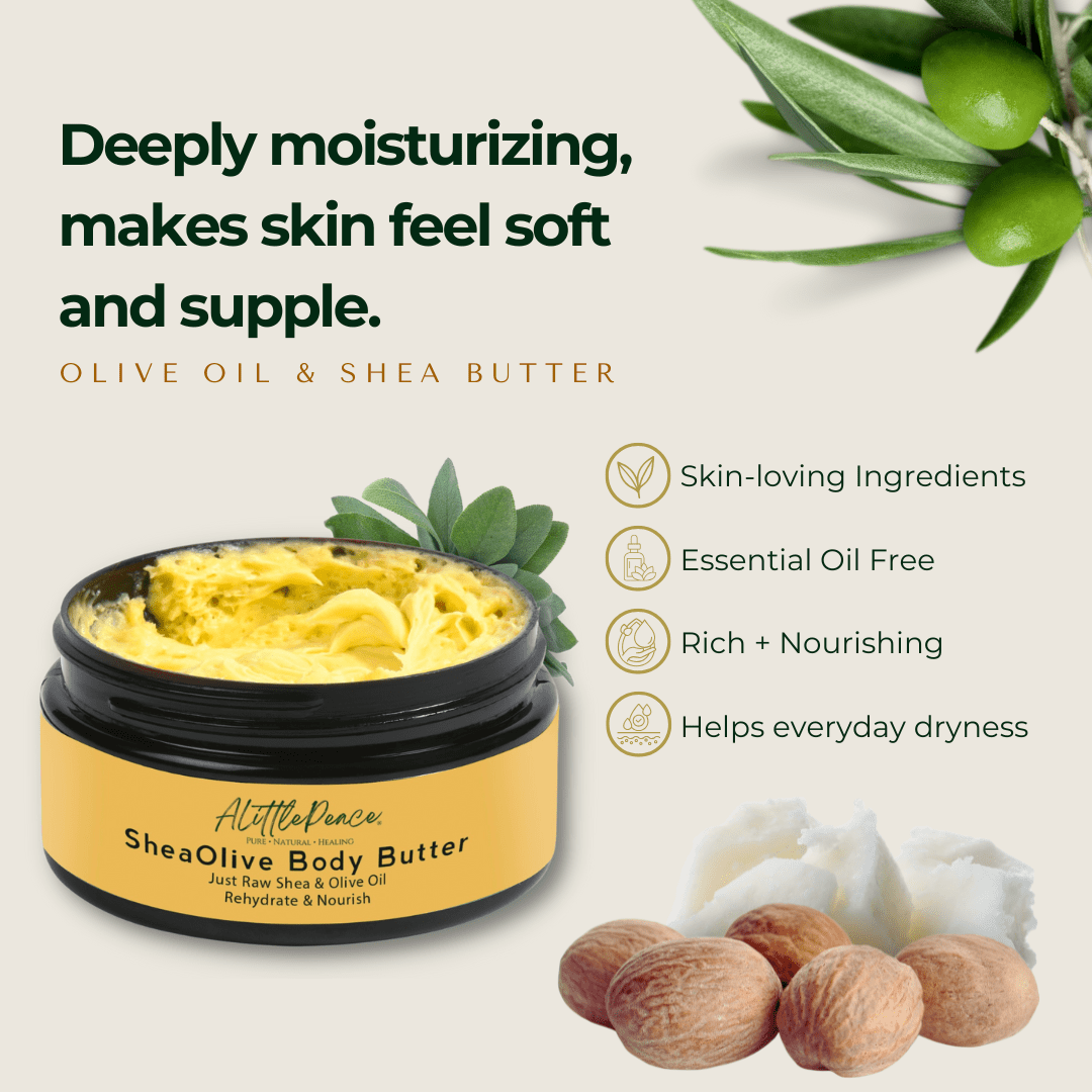 SheaOlive Body Butter | Rehydrate & Nourish - ALittlePeace