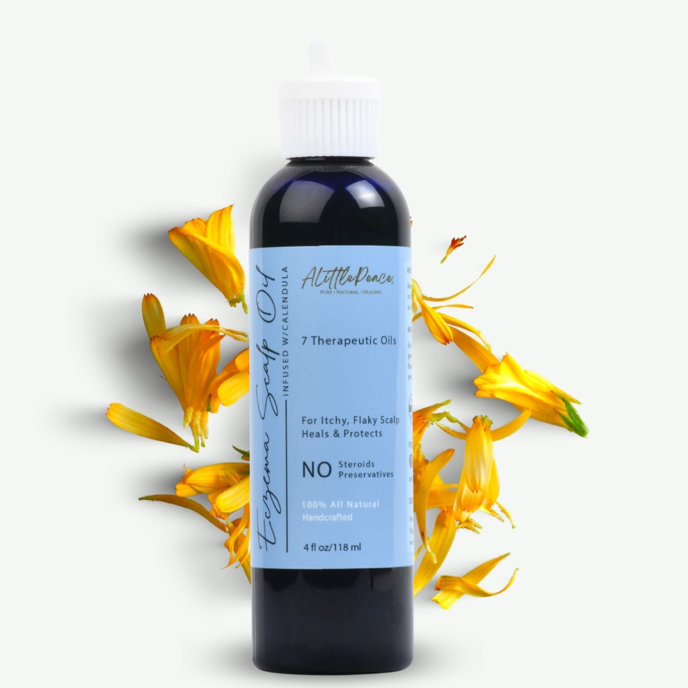 Eczema Scalp Oil w/Calendula - ALittlePeace