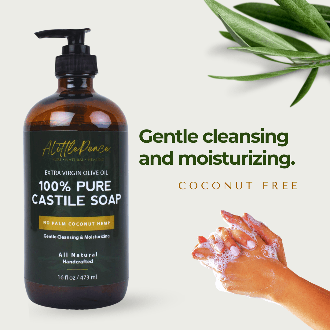 100% Pure Castile Soap | No Coconut - Palm - Hemp - ALittlePeace