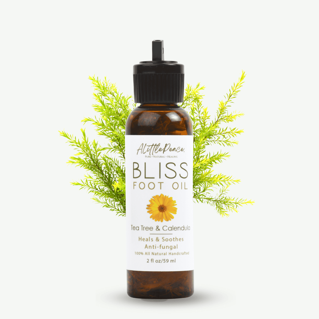Bliss Foot Oil | Tea Tree &amp; Calendula - ALittlePeace