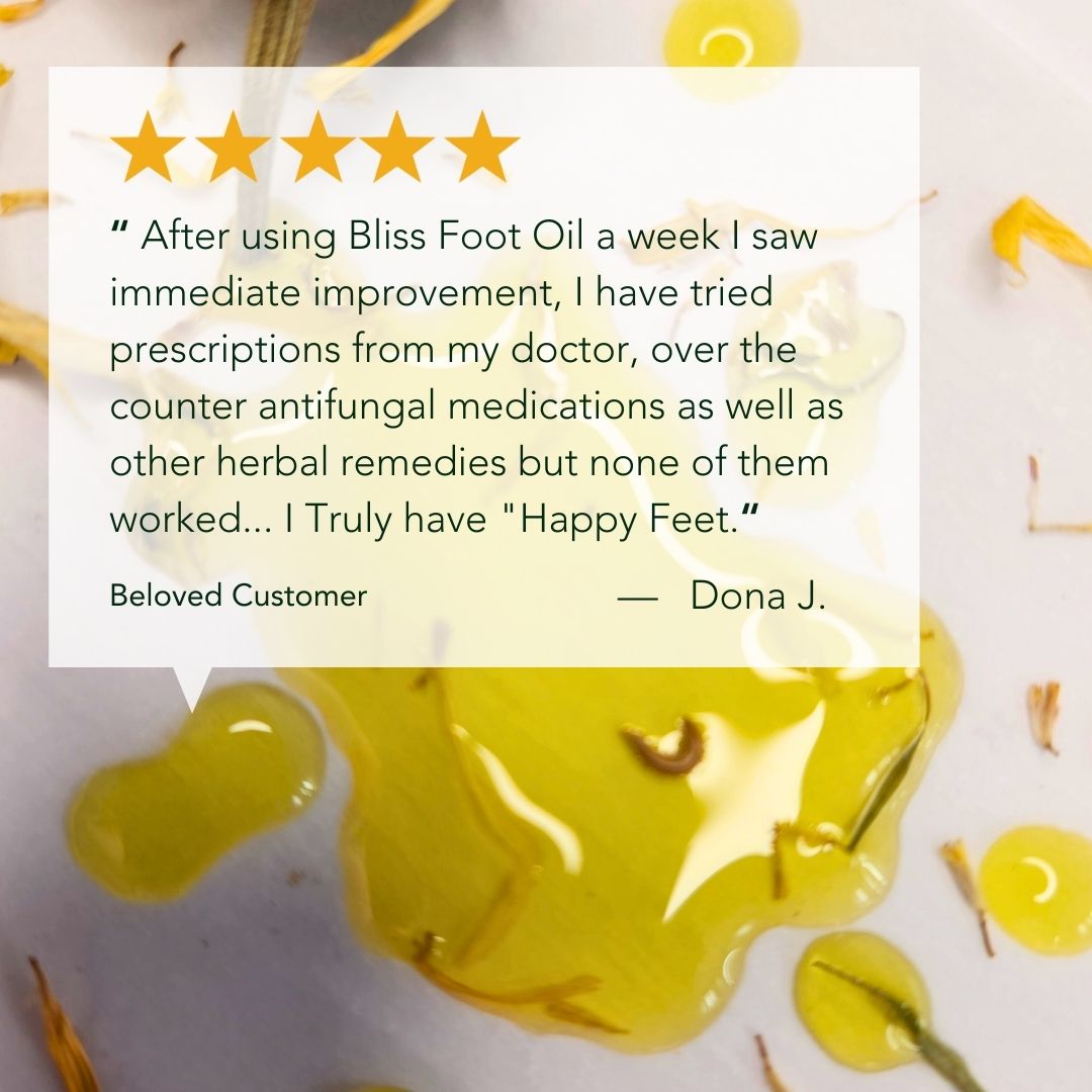 Bliss Foot Oil w/Tea Tree &amp; Calendula 2oz - ALittlePeace