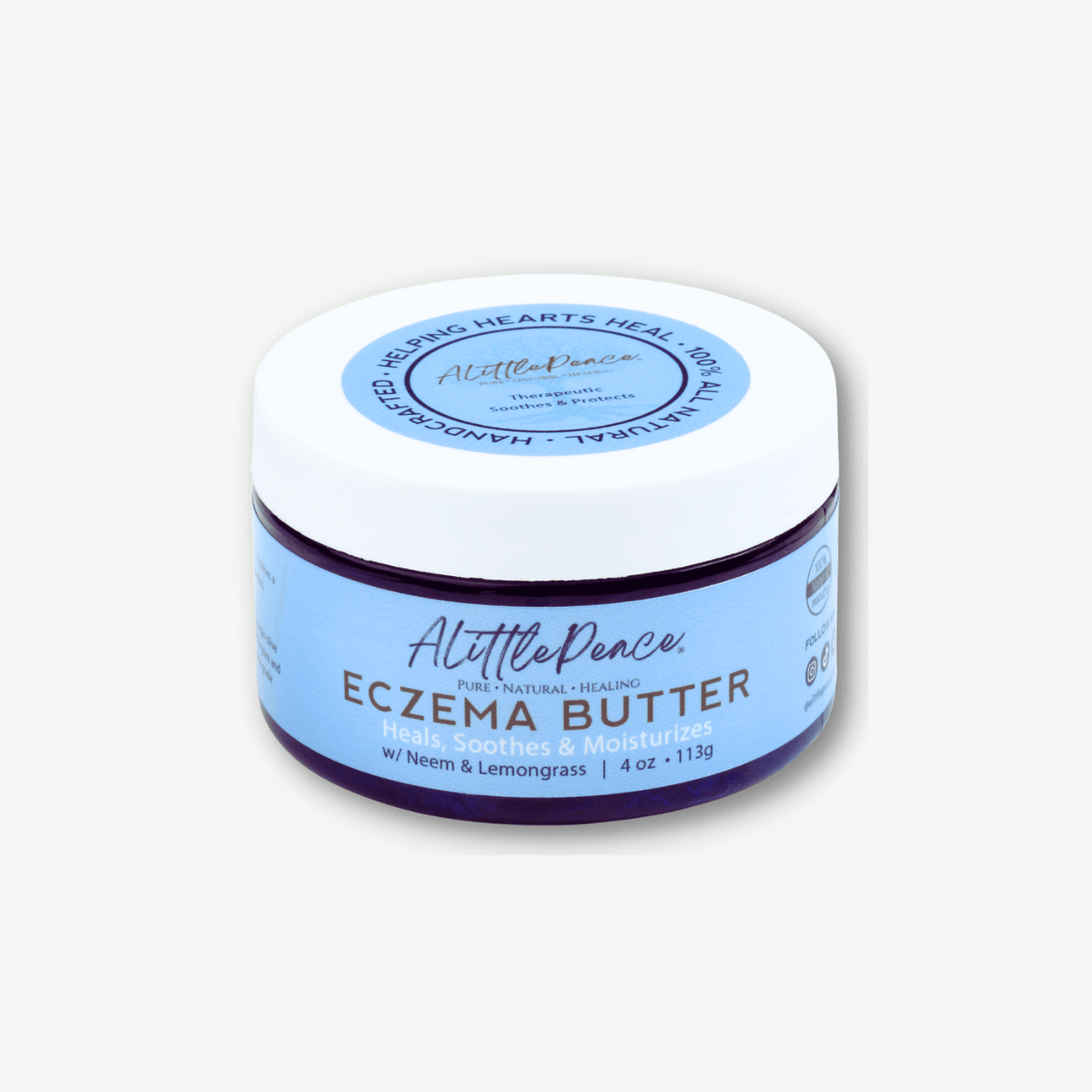 Eczema Butter | Neem &amp; Lemongrass - ALittlePeace
