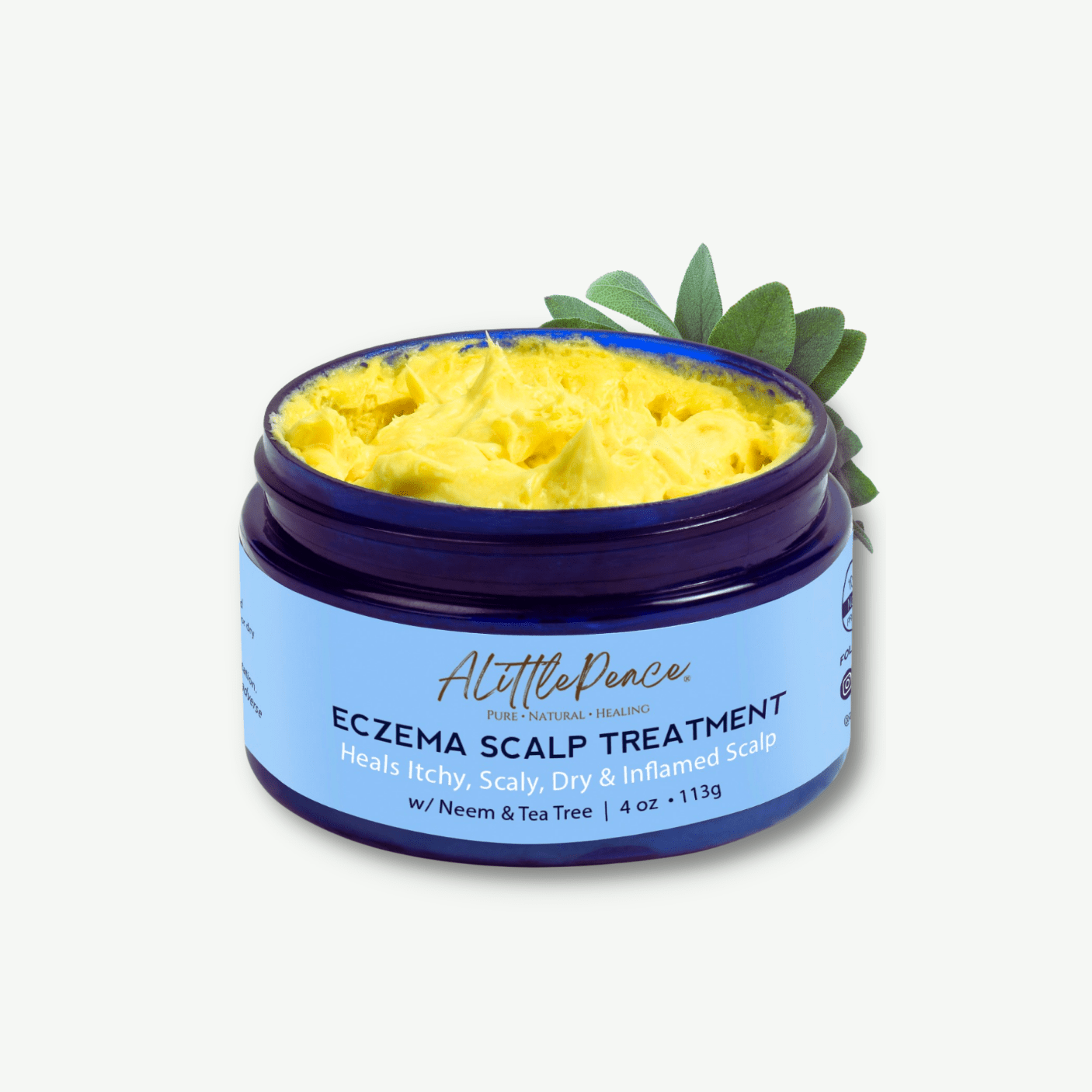 Eczema Scalp Treatment | Tea Tree &amp; Neem - ALittlePeace