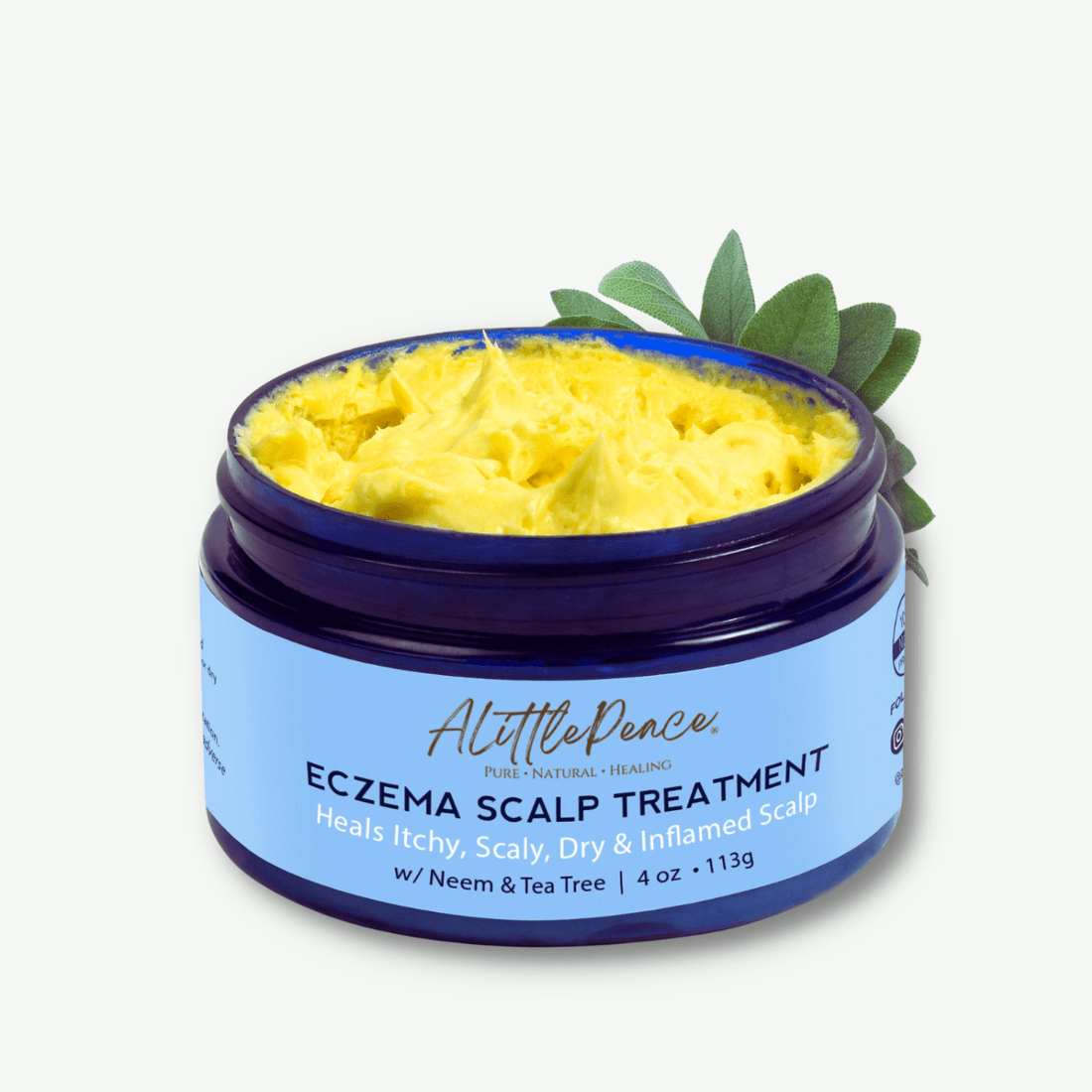 Eczema Scalp Treatment | Tea Tree &amp; Neem - ALittlePeace