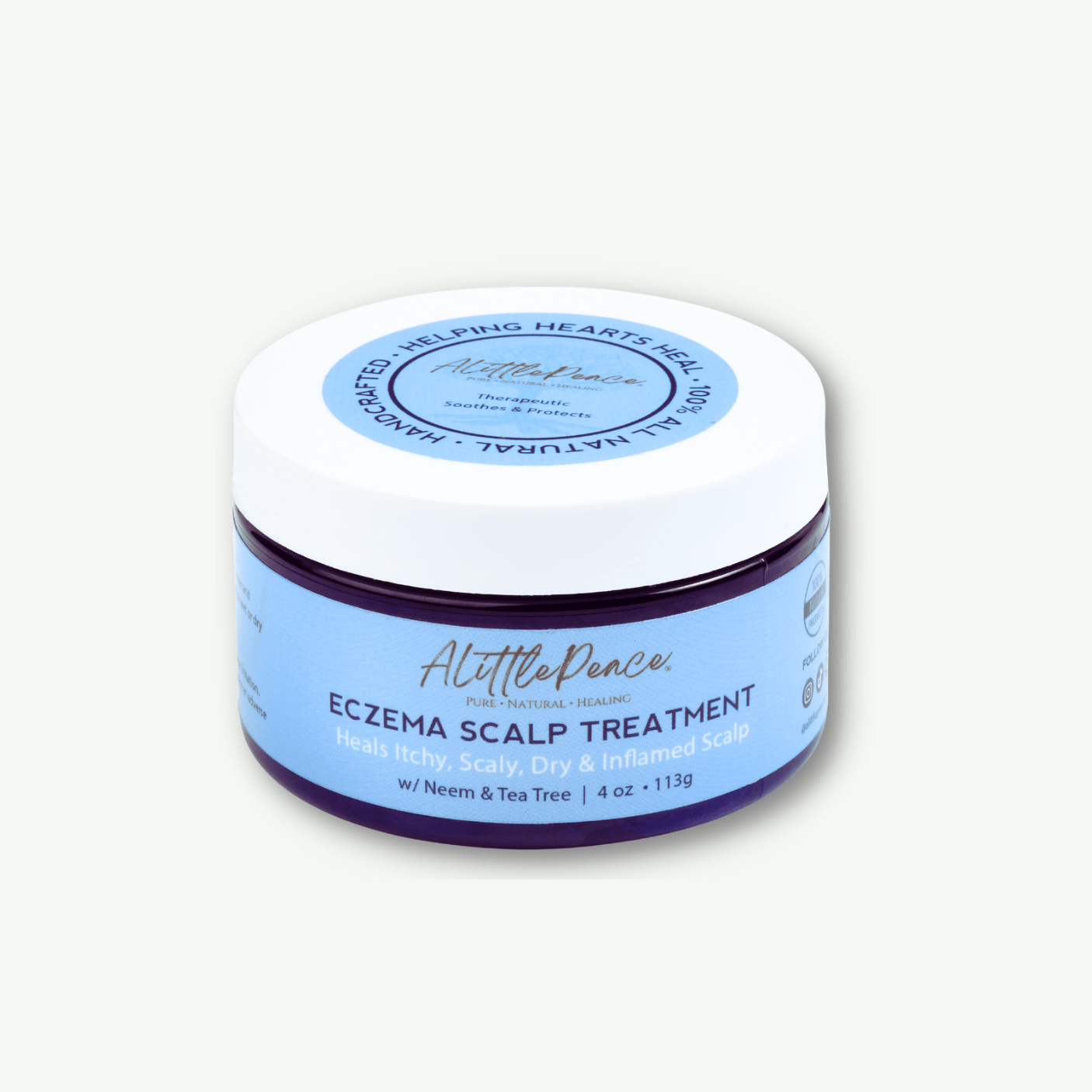 Eczema Scalp Treatment | Tea Tree &amp; Neem - ALittlePeace