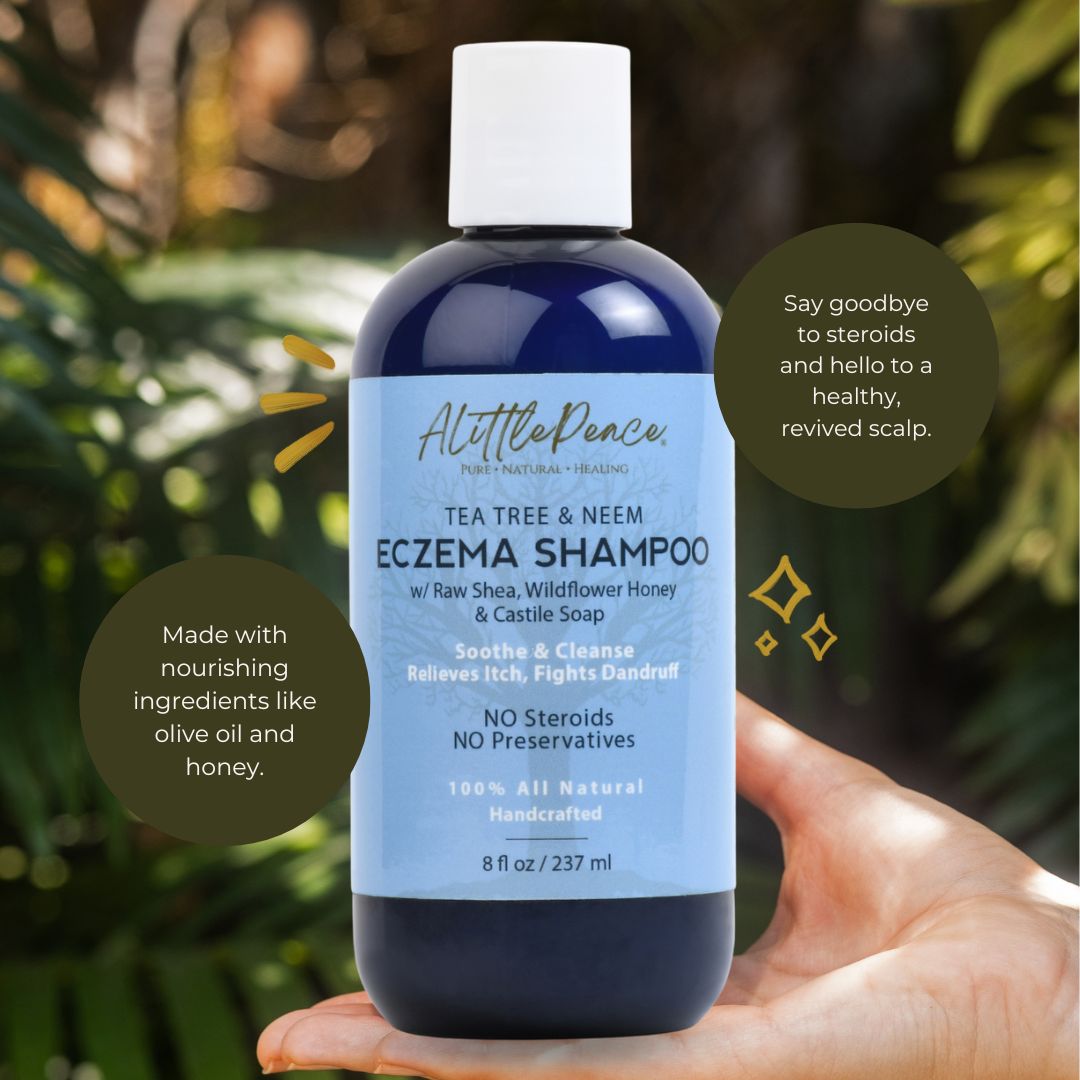 Eczema Shampoo w/Tea Tree &amp; Neem 8oz - ALittlePeace