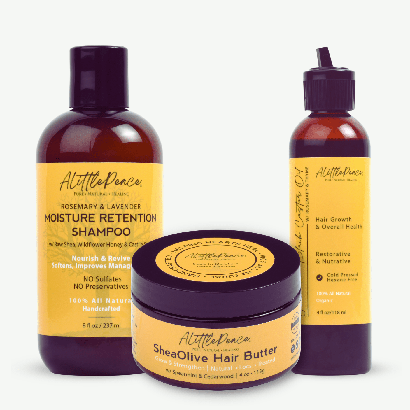 Moisture Balance Haircare Set | Nourish &amp; Strengthen - ALittlePeace